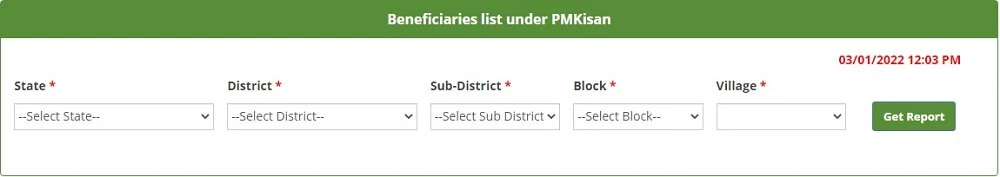 PM Kisan Beneficiary List 2022